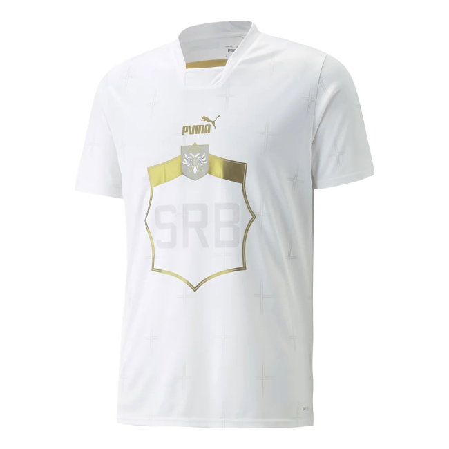 2022-2023 Serbia Away Shirt (VIDIC 5)-SoccerKits Hub | Buy Soccer Jerseys Online